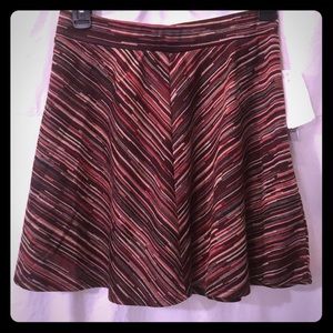 NWT Joe B Flared Knit Skirt